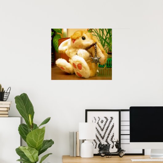 Clyde da Bunny Poster (Heimbüro)