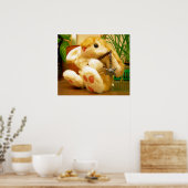 Clyde da Bunny Poster (Küche)