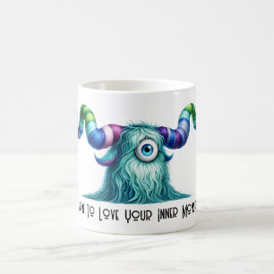 Clyde – Das großäugige neugierige Monster Kaffeetasse