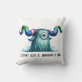 Clyde - Ein Mit Augen Monster-Kissen Kissen