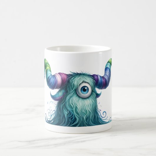 Clyde - Eine mit Augen Monster-Tasse Kaffeetasse (Mittel)