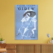 Clyde Fitchs Beste Comedy, "Girls" Theater 2 Leinwanddruck (Insitu (Wohnzimmer))