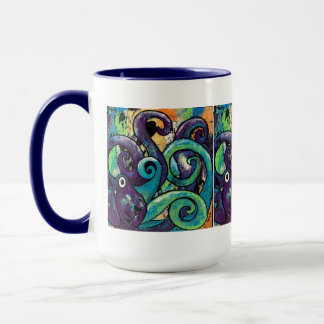 "Clyde liebt die Bossa Nova" 15 oz Trinkbecher Tasse