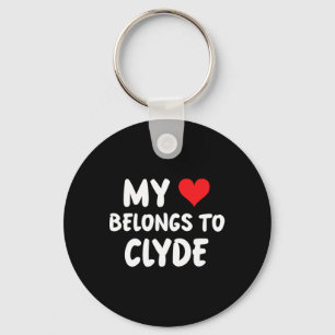 Clyde - Mein Herz gehört Clyde - Liebe Schlüsselanhänger