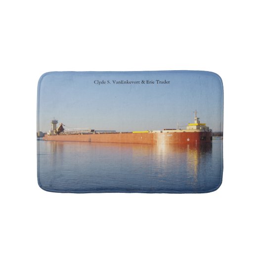 Clyde S. VanEnkevort & Erie Trader Bath Mat Badematte (Vorderseite)