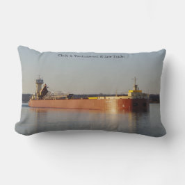 Clyde S. VanEnkevort & Erie Trader Kopfkissen Lendenkissen