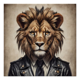 Clyde the Lion Poster
