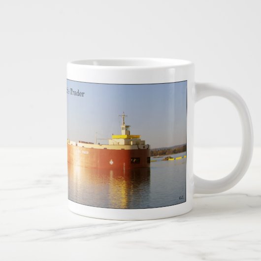 Clyde VanEnkevort & Erie Trader jumbo-Tasse (Rechts)