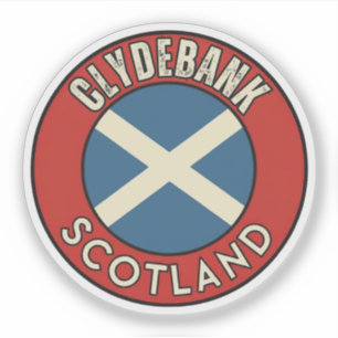 Clydebank, Schottland Aufkleber