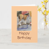 Clydes, das geht, ein Bad zu erhalten Karte (Gelbe Blume)