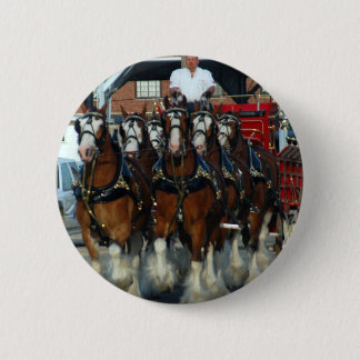 Clydesdale 6 Pferdeanhängevorrichtung Button