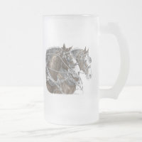 Clydesdale Draft Horse Team