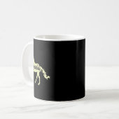Clydesdale Entwurf Reitpferde Kaffeetasse (Vorderseite Links)
