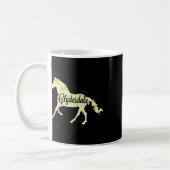 Clydesdale Entwurf Reitpferde Kaffeetasse (Links)