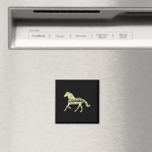 Clydesdale Entwurf Reitpferde Magnet (In Situ (Geschirrspüler))