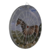 Clydesdale Hengst (Vollblutpferd) (Tier) Dartscheibe (Vorderseite Links)