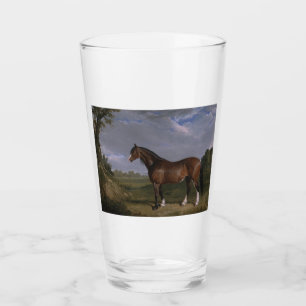 Clydesdale Hengst (Vollblutpferd) (Tier) Glas