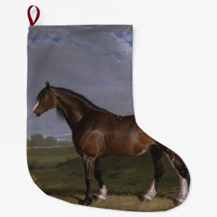 Clydesdale Hengst (Vollblutpferd) (Tier) Großer Weihnachtsstrumpf