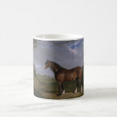 Clydesdale Hengst (Vollblutpferd) (Tier) Kaffeetasse (Mittel)