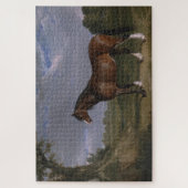 Clydesdale Hengst (Vollblutpferd) (Tier) Puzzle (Vertikal)