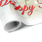 Clydesdale Holiday Packpapier (Rolleneckpunkt)