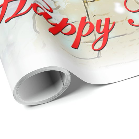 Clydesdale Holiday Packpapier (Rolleneckpunkt)