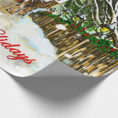 Clydesdale Holiday Packpapier (Ecke)