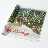 Clydesdale Holiday Packpapier (Ungerollt)