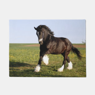 Clydesdale Horse Fußmatte