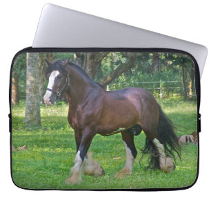 Clydesdale Horse Laptopschutzhülle