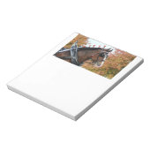 Clydesdale Horse Notepad Notizblock (Rotiert)