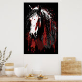 Clydesdale Horse Poster (Küche)