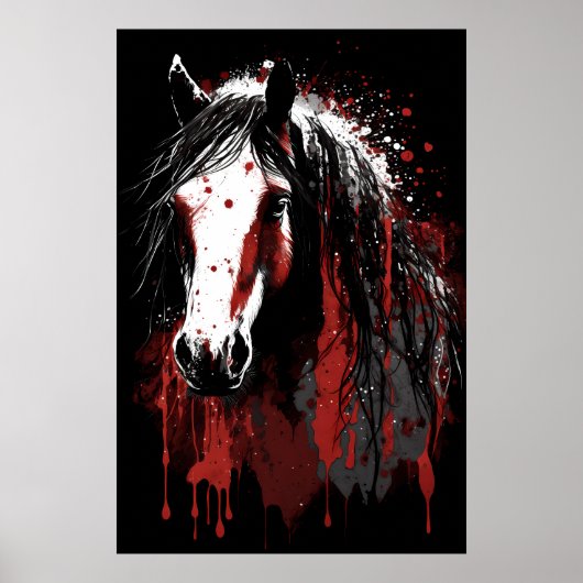 Clydesdale Horse Poster (Vorne)