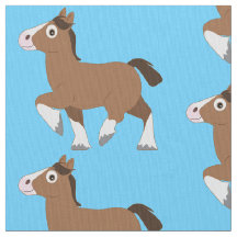 Clydesdale im Cartoon