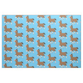 Clydesdale im Cartoon Stoff (Fat Quarter (45,7 x 55,9 cm))