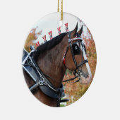 Clydesdale Keramik Ornament (Rechts)