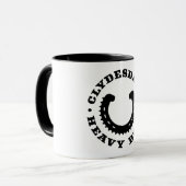 Clydesdale MTB Logo-Tasse Tasse (Vorderseite Links)