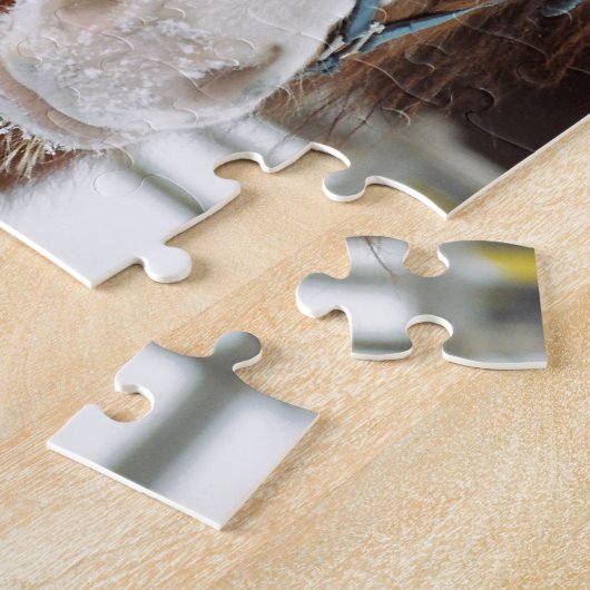 Clydesdale Pferd Puzzle (Seite)