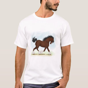 Clydesdale Pferd T-Shirt