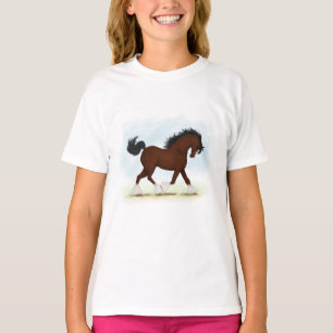 Clydesdale Pferd T-Shirt
