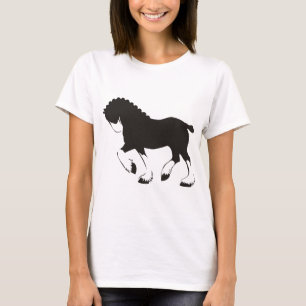 Clydesdale Pferd T-Shirt