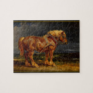 Clydesdale Pferdepuzzle Puzzle