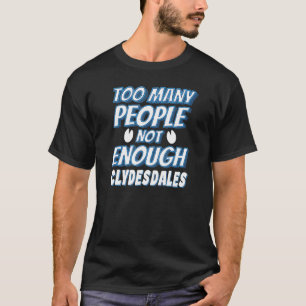 Clydesdale-Pferdereiter T-Shirt