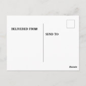 Clydesdale Postkarte (Rückseite)