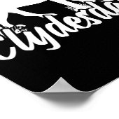 Clydesdale Reitsport Poster (Ecke)