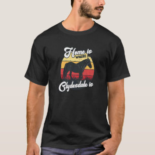 Clydesdale Rider and Draft Horner T-Shirt