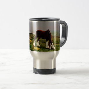 Clydesdale Schloss Reisebecher