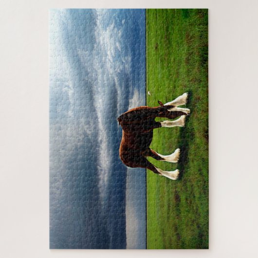 Clydesdale Sturm Puzzle (Vertikal)