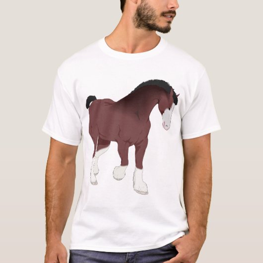 Clydesdale T-Shirt (Vorderseite)