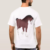 Clydesdale T-Shirt (Rückseite)